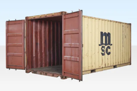 20ft Cheap Used Shipping Container Wind & Watertight