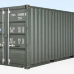Green 20ft Shipping Container