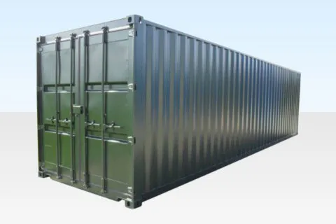30ft x 8ft Shipping Container (One Trip) Cut Down